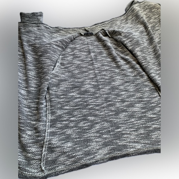 Kim & Cami open Fly Away Front Gray & Black or beige Cardigan, Size XL - Picture 5 of 11